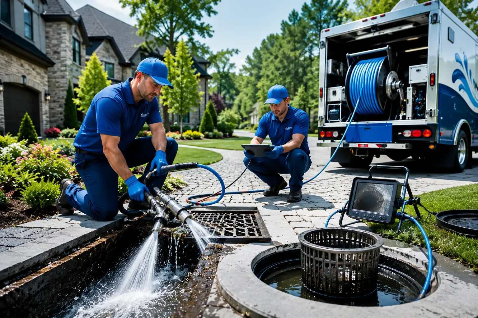Local outdoor drain cleaning professionals in Copper Hill, VA